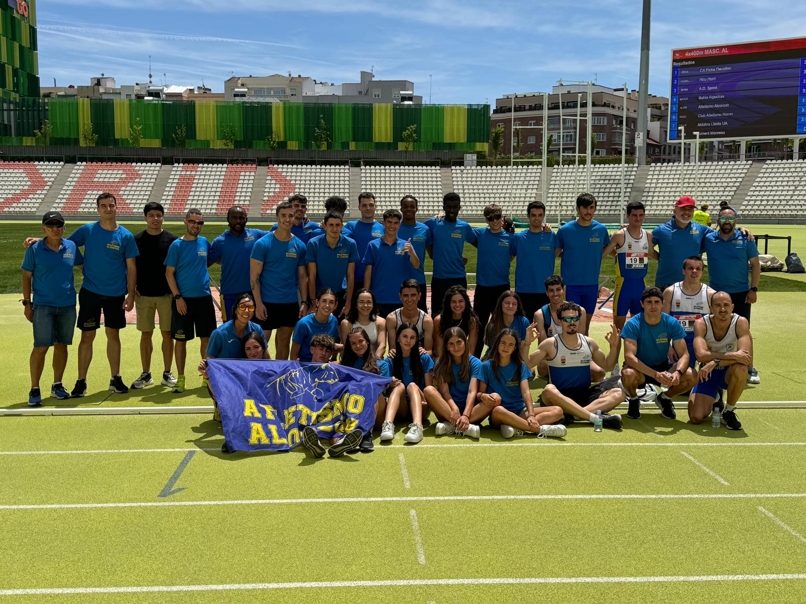 El equipo masculino del Atletismo Alcorcón consigue la permanencia en Primera División