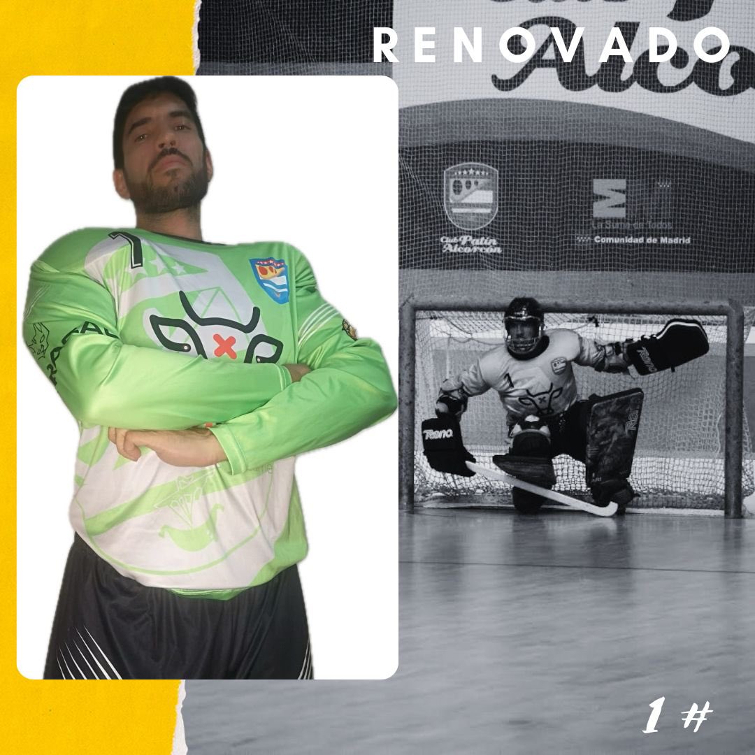 Christian renueva por el Club Patín Alcorcón