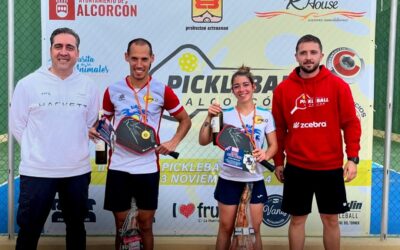 Finaliza el torneo de la categoría Dobles Mixto Open del II Torneo de Pickleball Alcorcón