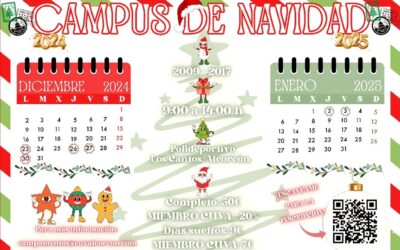 CUV Alcorcón lanza las fechas de su Campamento de Navidad