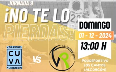 El CUV Alcorcón femenino se enfrenta a Rivas este domingo en Los Cantos y el masculino viaja a Valencia este sábado