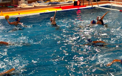 Derrotas del CN Ciudad de Alcorcón femenino ante el Santa Eulalia y del masculino ante el Colegio Brains