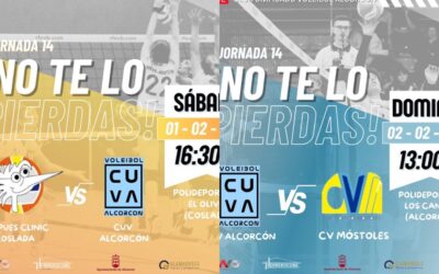Decisivo encuentro del CUV Alcorcón femenino en Coslada y llega el derbi para el masculino