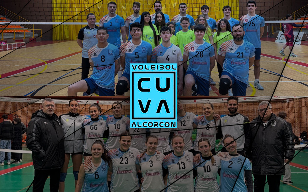 Los equipos nacionales del Club Unificado Voleibol Alcorcón debutan este fin de semana en la Copa de la Comunidad de Madrid