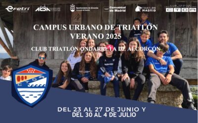 Alcorcón acoge el Campus Urbano de Triatlón 2025 del Club Triatlón Ondarreta Alcorcón