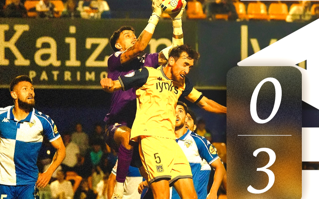 Dura derrota en casa de la AD Alcorcón ante el Sabadell (0-3)