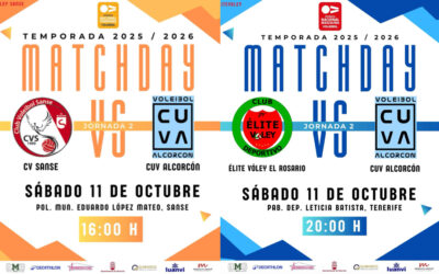 Los conjuntos nacionales de CUV Alcorcón se preparan para el segundo asalto de la temporada