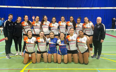 CUV Alcorcón femenino se lleva la victoria en el derbi con CV Coslada (0-3)