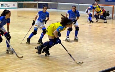 El Club Patín Alcorcón femenino pelea hasta el final ante un eficaz Raspeig (1-3)