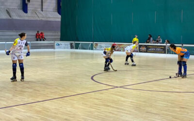 Derrota del Club Patín Alcorcón femenino (1-5) ante Iman Serroukh Alcalá Hockey